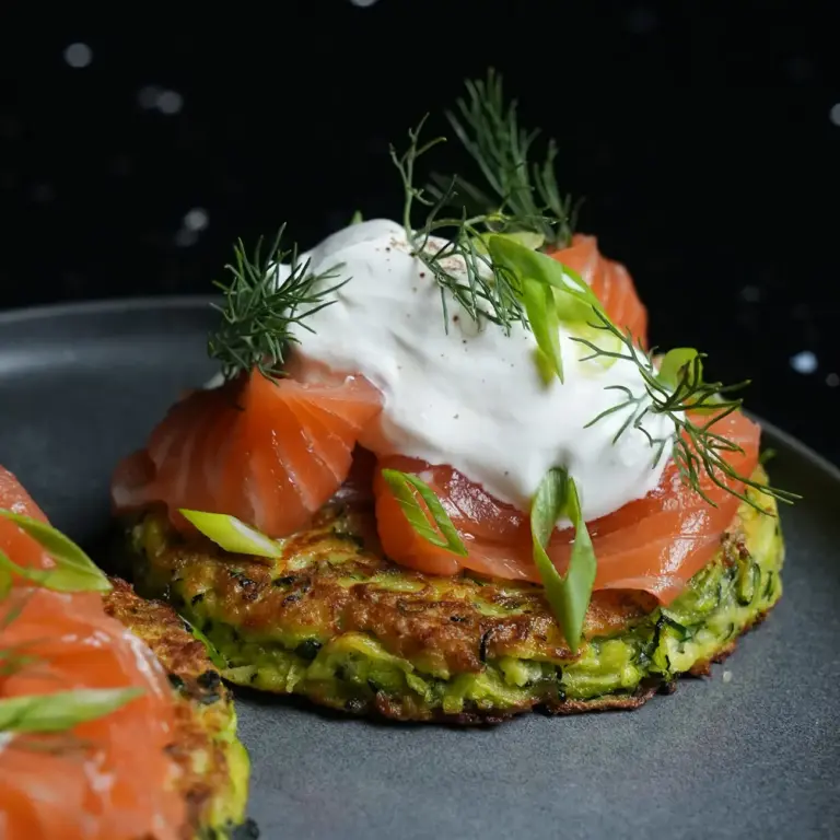 zucchini_pancakes_with_salmon_restaurant_duabi