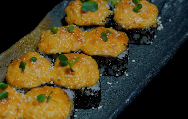 Salmon & Baked Cheese Roll